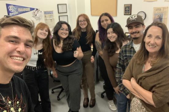 Photo with Editors and Corinne