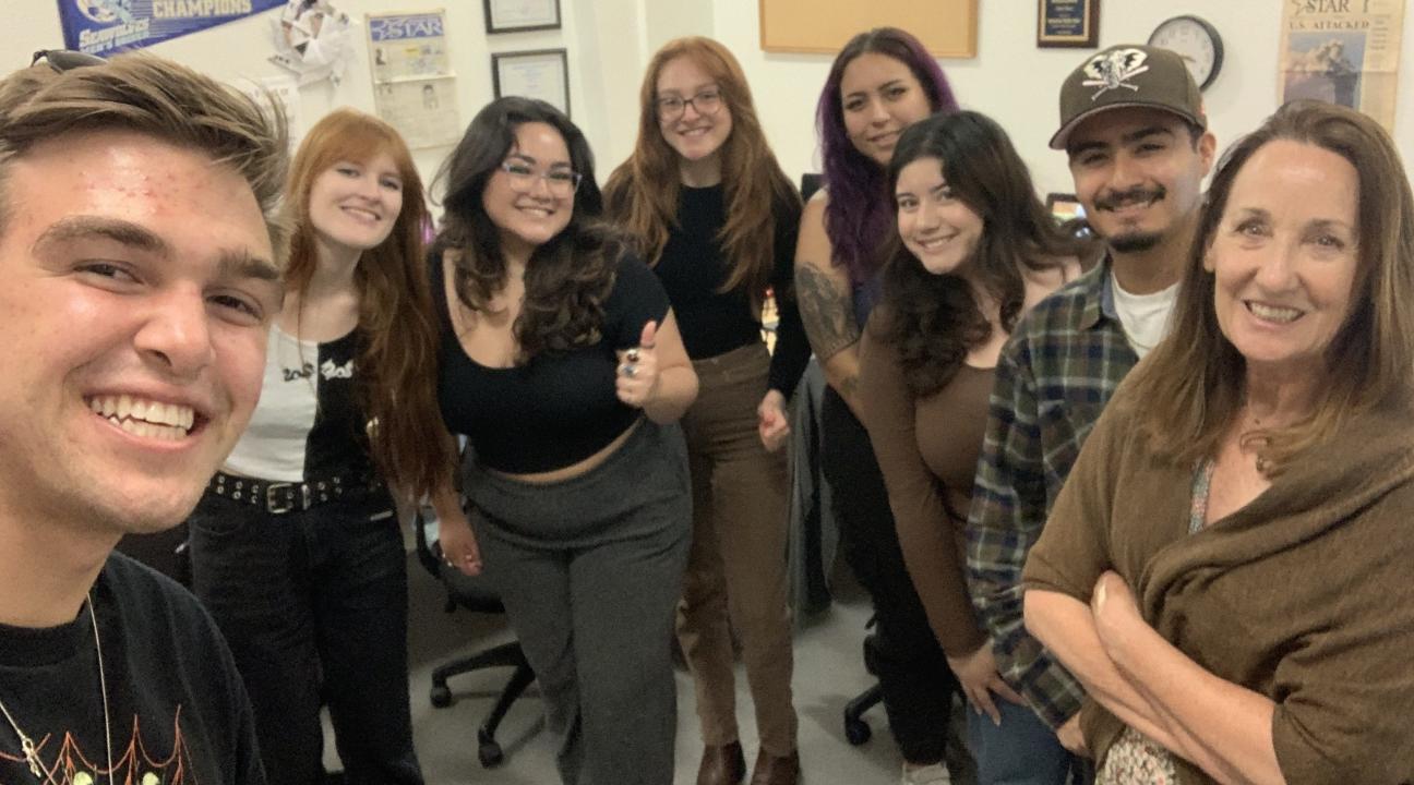 Photo with Editors and Corinne