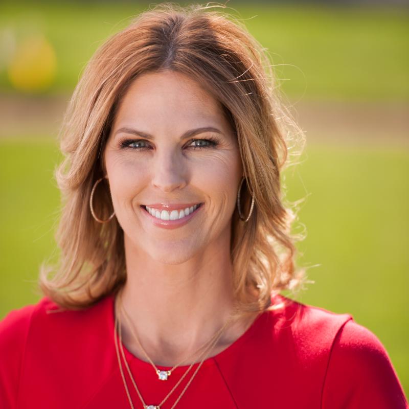 Amy G Headshot red