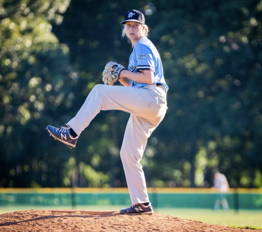Marika on the mound