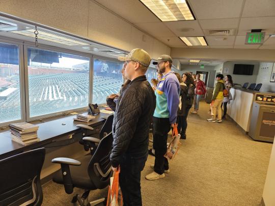 sf giants press box